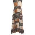 Abito maxi con stampa