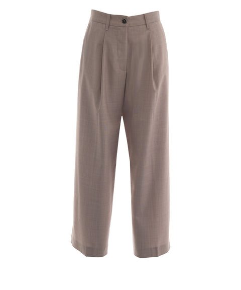 Pantaloni con pinces 'Rubino'