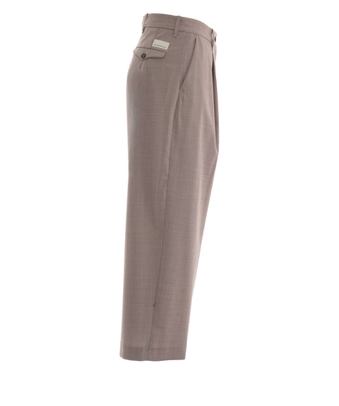 Pantaloni con pinces 'Rubino'