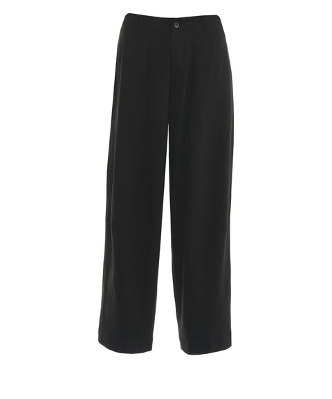 Pantaloni in misto lino 'Damiano'