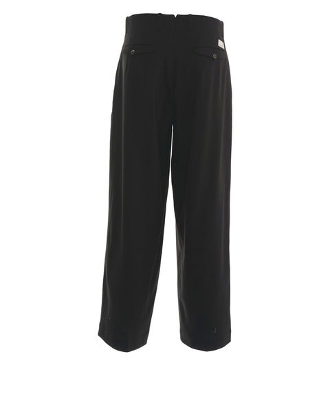 Pantaloni in misto lino 'Damiano'