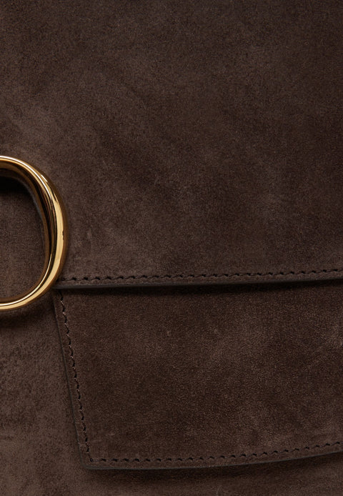 Wildleder Schultertasche