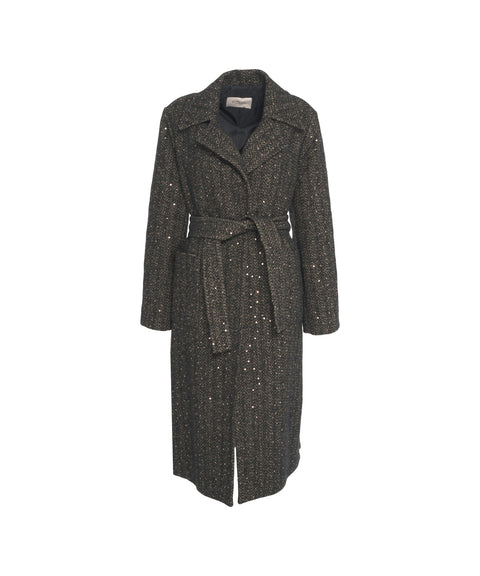 Mantel mit pailletten