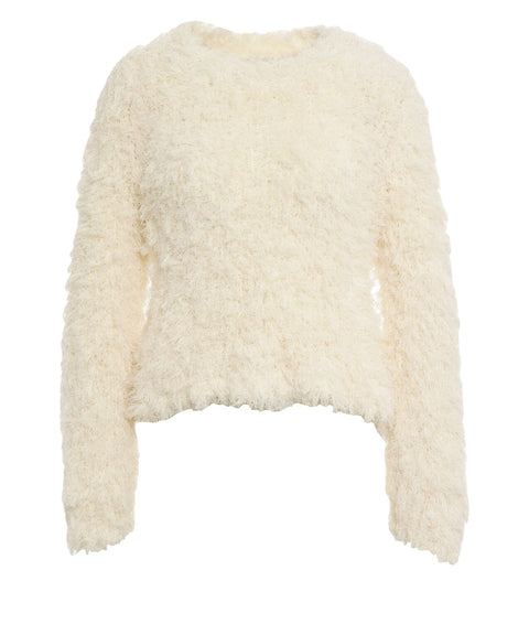 Furry-Strickpullover 'Babs'