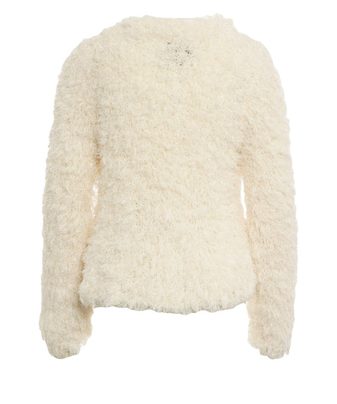 Furry-Strickpullover 'Babs'