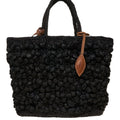 Raffia Handtasche 'Flower'