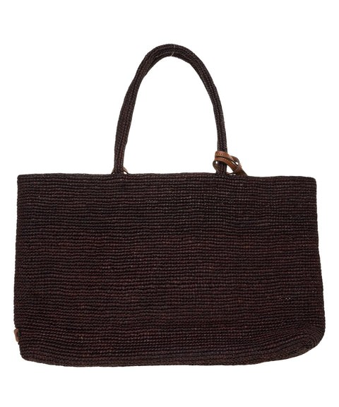 Raffia shopper 'Alma'