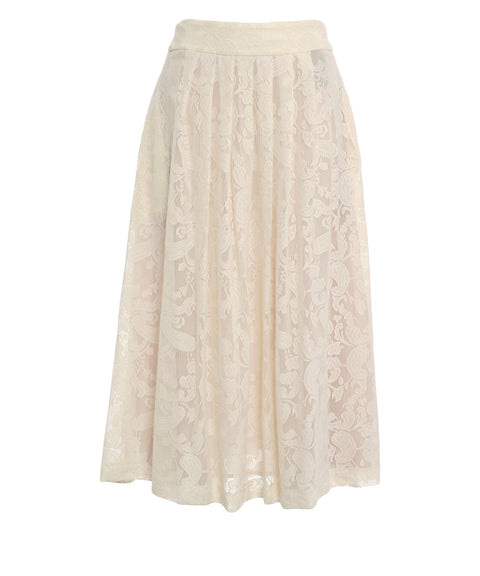 Lace maxi skirt 'Doris'