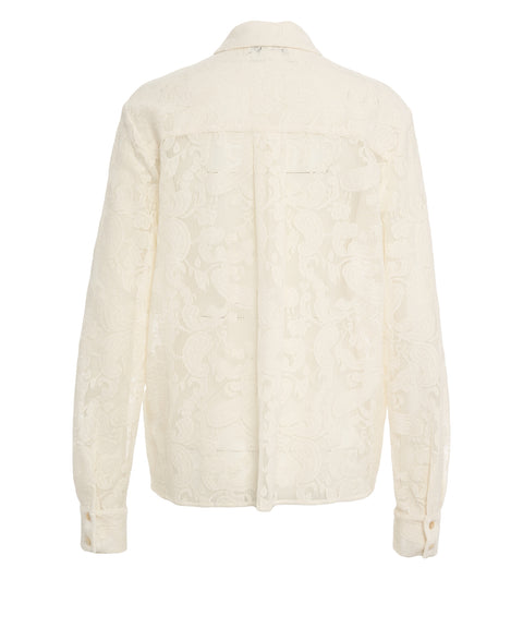 Blusa con ricami 'Doris'