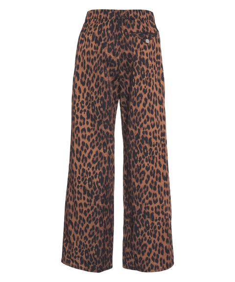 Pantaloni con stampa animalier 'Nivia'