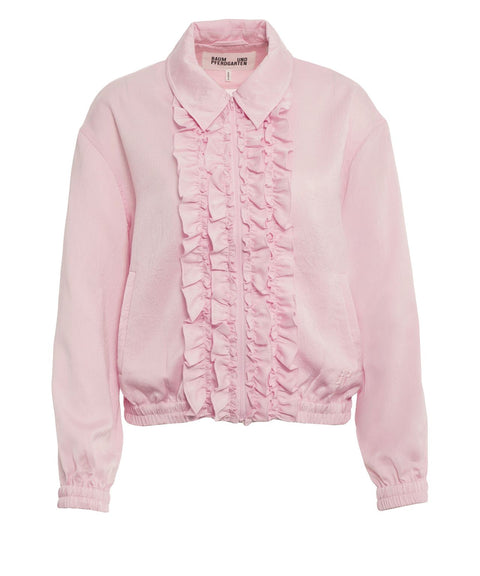 Jacke mit Rüschendetails 'Beathe'