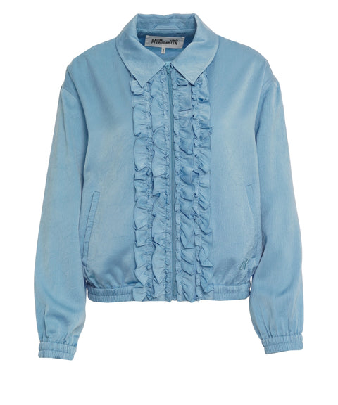 Giacca con dettaglio ruches 'Beathe'