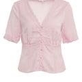 Blouse with lace detail 'Melonie'