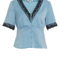 Blouse with lace detail 'Melonie'