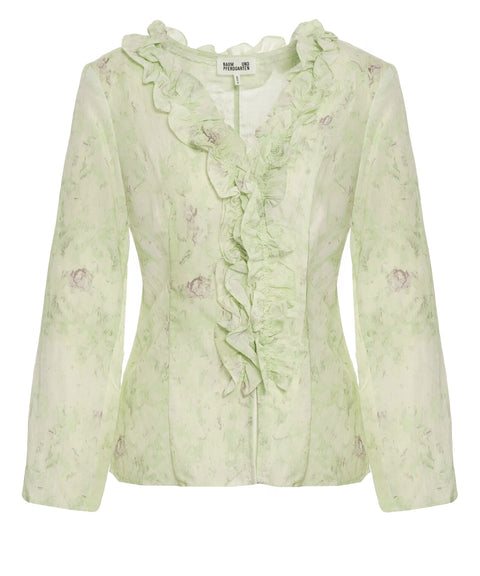 Blusa con motivo floreale 'Majda'