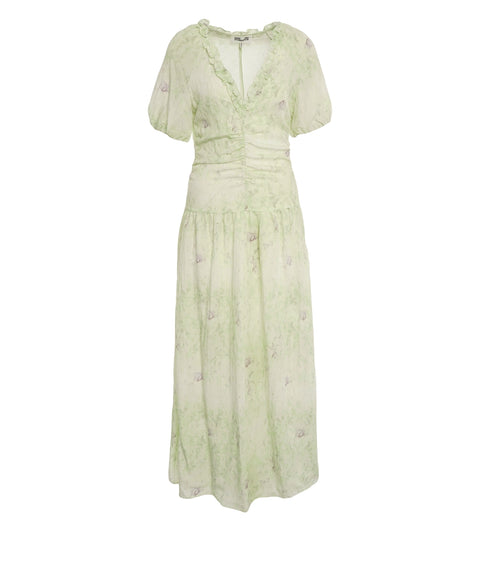 Abito maxi con motivo floreale 'Abelline'