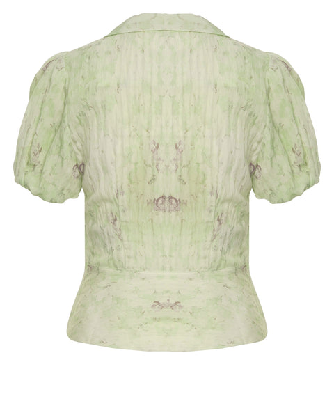 Blusa con motivo floreale 'Macaia'