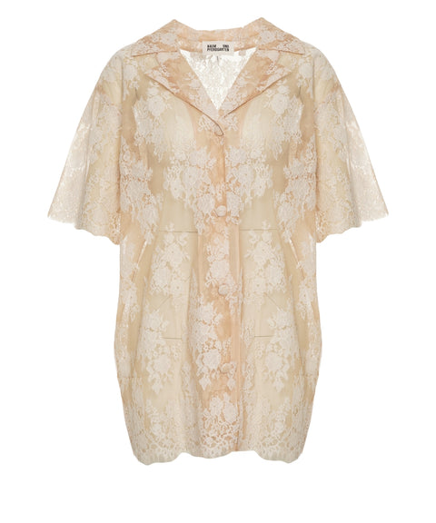 Blusa in pizzo 'Mannica'