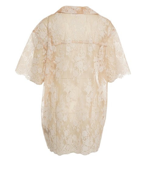 Blusa in pizzo 'Mannica'