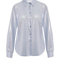 Blusa effetto laminato