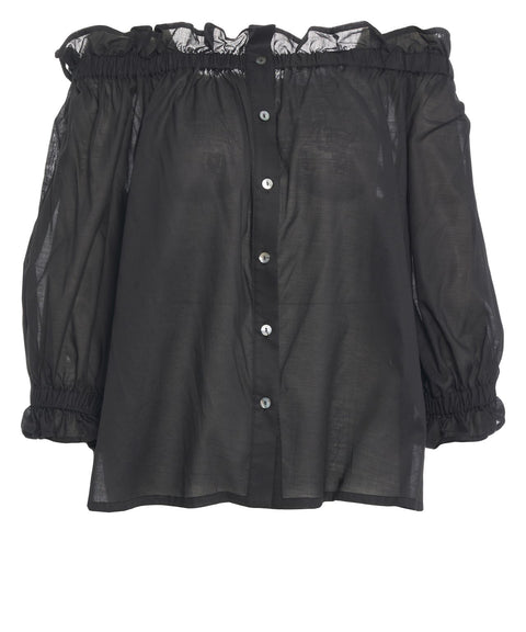 Blusa off-shoulder
