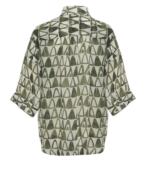 Blouse with print