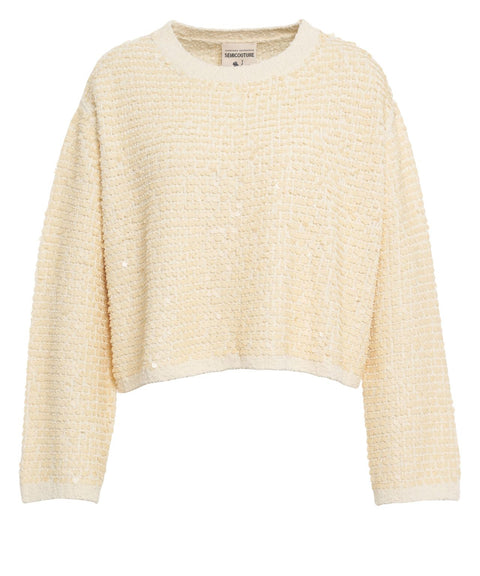 Maglione con paillettes 'Aroa'