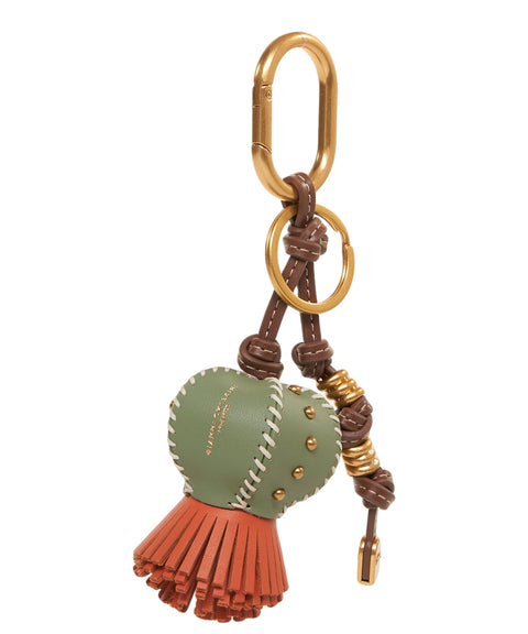 Leder Taschenanhänger 'Cactus'