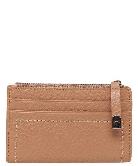 Portafoglio in pelle martellata