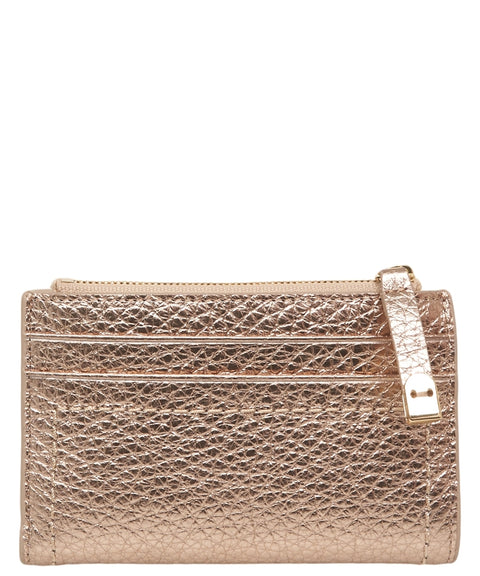 Portafoglio in pelle martellata