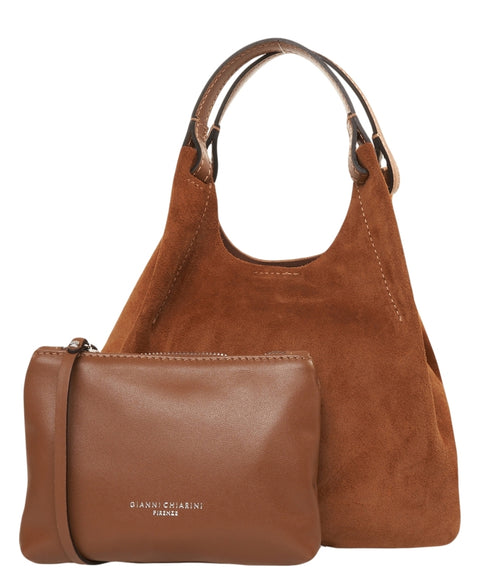 Borsa in pelle scamosciata 'Dua'