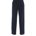 Cotton-linen blend pants