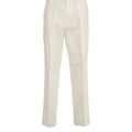 Cotton blend chino pants