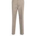 Cotton blend chino pants