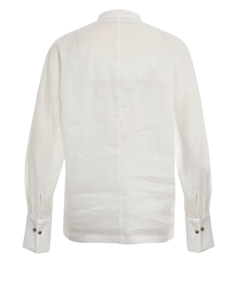 Blusa in ramie 'Baldi'