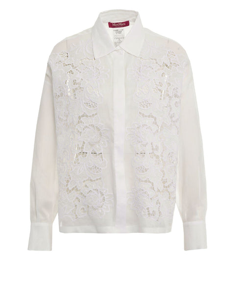 Blusa con ricami floreali 'Cali'