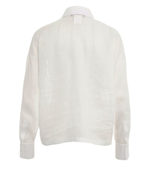 Blusa con ricami floreali 'Cali'