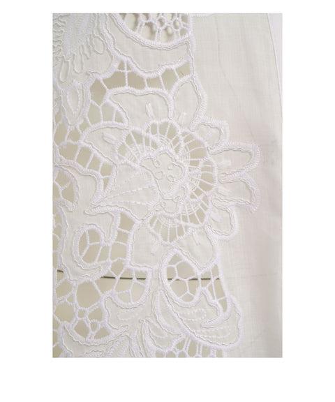 Blusa con ricami floreali 'Cali'