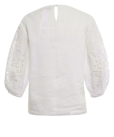 Blusa in ramie 'Ordine'