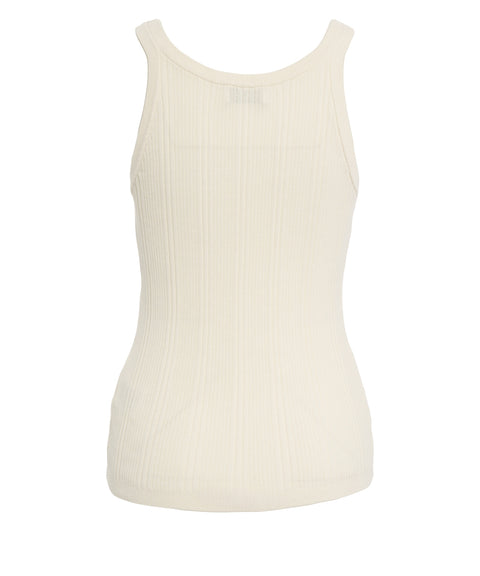 Baumwoll-Seiden Tank Top