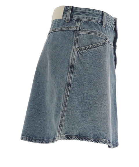Minirock aus Denim