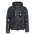 Quilted down jacket
