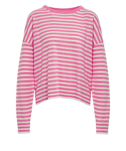 Gestreifter Pullover