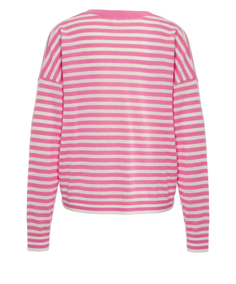 Gestreifter Pullover