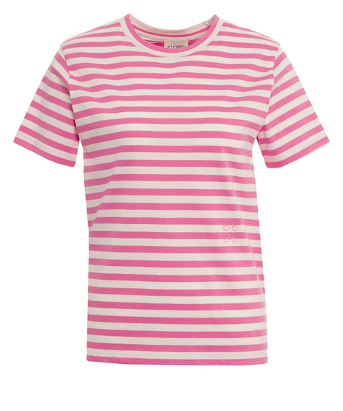 Striped cotton t-shirt