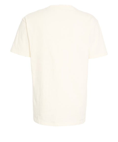 T-Shirt mit Logostickerei