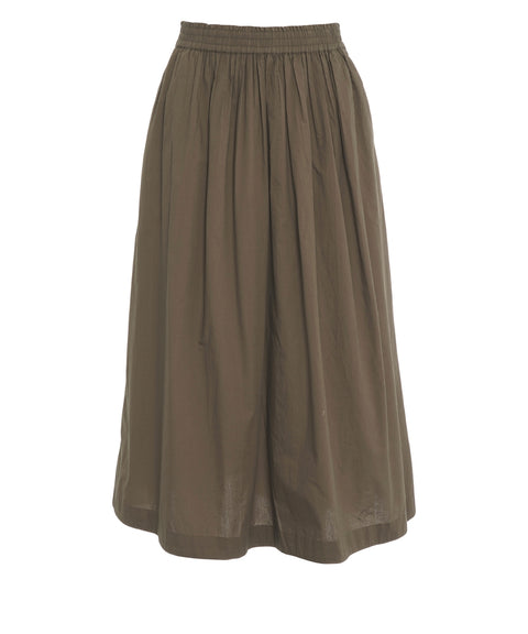 Cotton midi skirt 'Dagny'