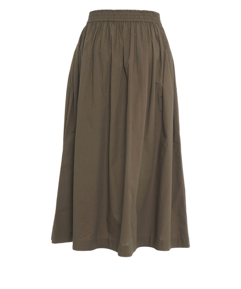 Cotton midi skirt 'Dagny'