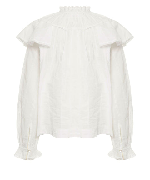 Blusa in cotone 'Clea'