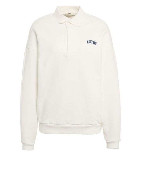 Sweatshirt with logo lettering